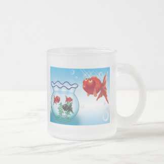 Tasse Givré Demekin - Poisson rouge de télescope