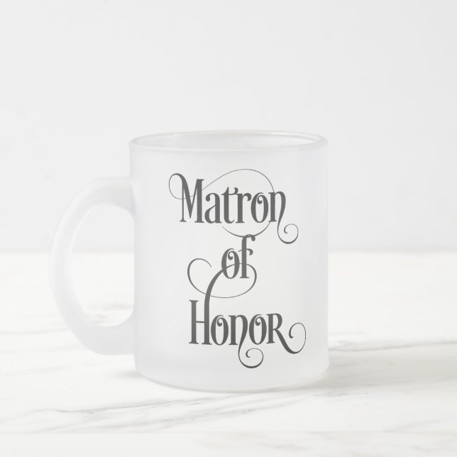 Tasse Givré Demoiselle d'honneur (Gauche)