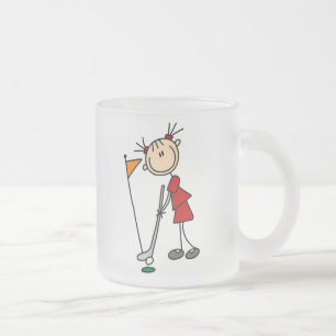 Tasse Givré Descente du putt du sac vert