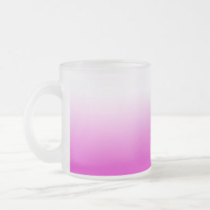 Tasse Givré Design Arrière - plan rose Ombr Gradient-60416