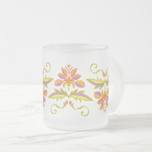 Tasse Givré Design floral
