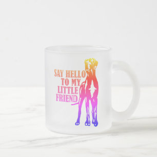 Tasse Givré dis bonjour à mon petit ami