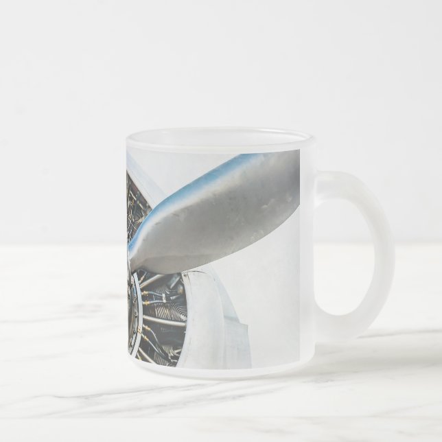 Tasse Givré Douglas DC-3 Aircraft. Hélice (Droit)