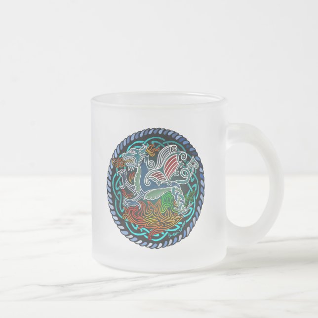 Tasse Givré Dragon celtique (Droit)