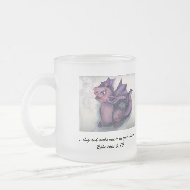 Tasse Givré Dragon de chant (Gauche)