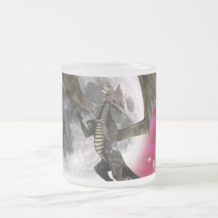 Tasse Givré Dragon Noir - Créature Fantastique Mythique Ciel R