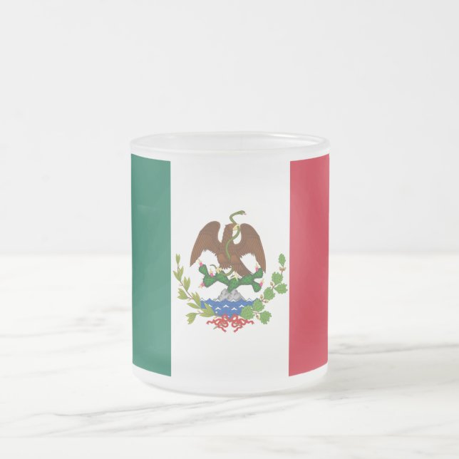 Tasse Givré Drapeau de la République mexicaine : 1824-1835, Pè (Centre)