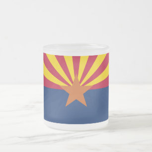 Tasse Givré Drapeau de l'Arizona : Étoile de fondation Soleil,
