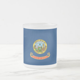 Tasse Givré Drapeau de l'Idaho : Etat de Gem, Amérique Montagn