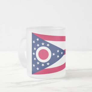 Tasse Givré Drapeau de l'Ohio : la bannière Buckeye State