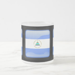 Tasse Givré Drapeau du Nicaragua