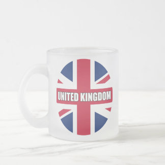 Tasse Givré Drapeau du Royaume-Uni