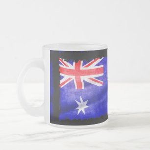 Tasse Givré Drapeau patriotique australien d'Australie pour le