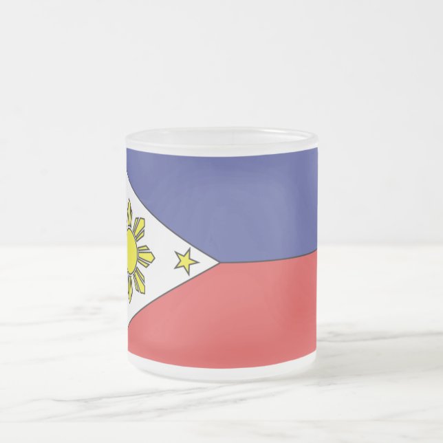 Tasse Givré Drapeau philippin (tasse) (Centre)
