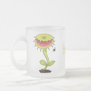 Tasse Givré Drôle carnivore Vénus piège à mouches plante dessi