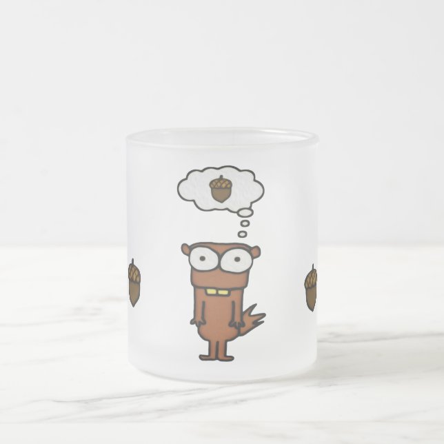 Tasse Givré Écureuil de bande dessinée (Centre)