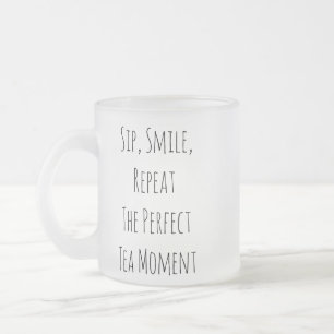Tasse Givré Effacer la boue de verre de 10 oz