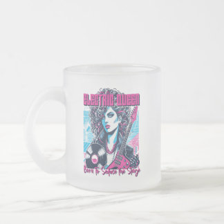 Tasse Givré Electric Queen - Née pour séduire la Scène