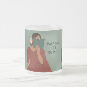 Tasse Givré Élégance tamoule intemporelle