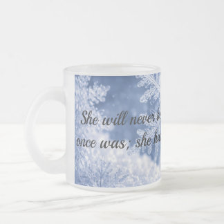 Tasse Givré Elle ne sera plus jamais la même