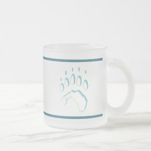 Tasse Givré Empreinte de patte d'ours polaire