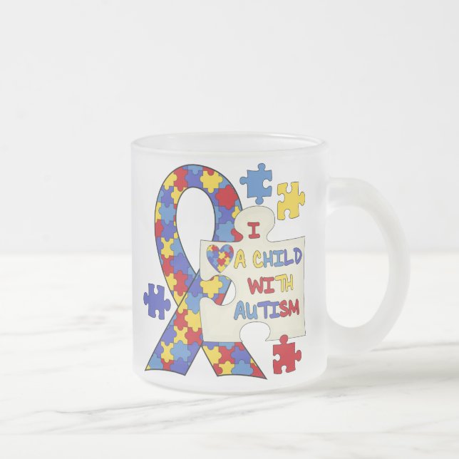 Tasse Givré Enfant avec le ruban de sensibilisation sur (Droit)