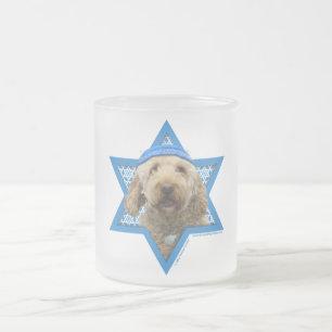 Tasse Givré Étoile de David de Hanoukka - GoldenDoodle