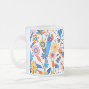 Tasse Givré Exotique multicolore Floral Arrière - plan-32939