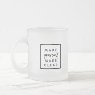Tasse Givré faire clairement savoir