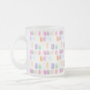 Tasse Givré Fête aux Traits Peints à la Main Arc-en-Ciel Aquar