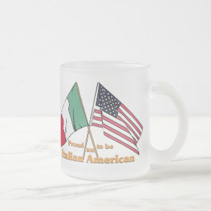 Tasse Givré Fier d'être un Américain italien