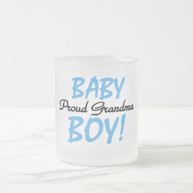Tasse Givré Fier T-shirts et cadeaux pour bébé grand-mère (Centre)