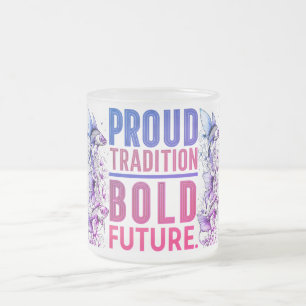 Tasse Givré Fière Tradition, audacieux Futur Poisson Conceptio