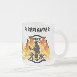Tasse Givré Flammes de département du feu