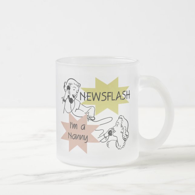 Tasse Givré Flash d'information je suis T-shirts et cadeaux (Droit)