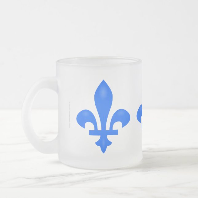 Tasse Givré Fleur de lis (Gauche)