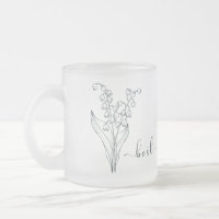 Fleur du mois de naissance mai Lily cadeau d'anniv
