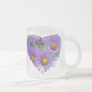 Tasse Givré Fleur sauvage Wild Purple Asters