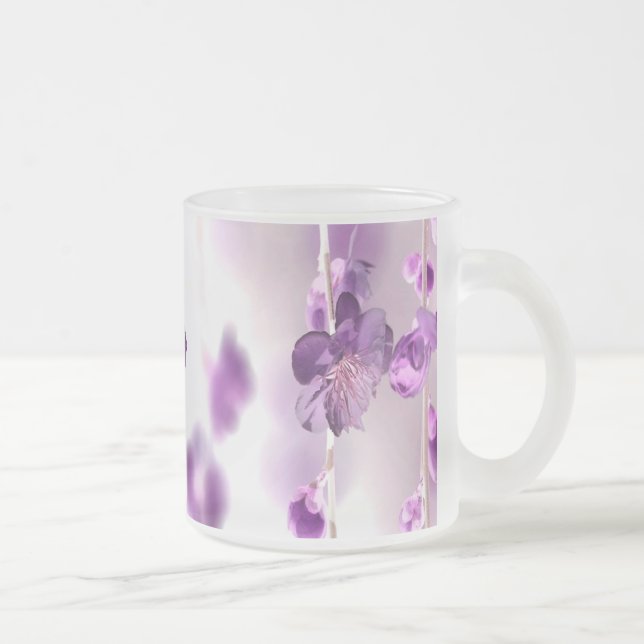 Tasse Givré Fleurs de cerisiers (Droit)