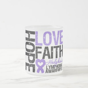 Tasse Givré FOI d'AMOUR d'ESPOIR de lymphogranulomatose