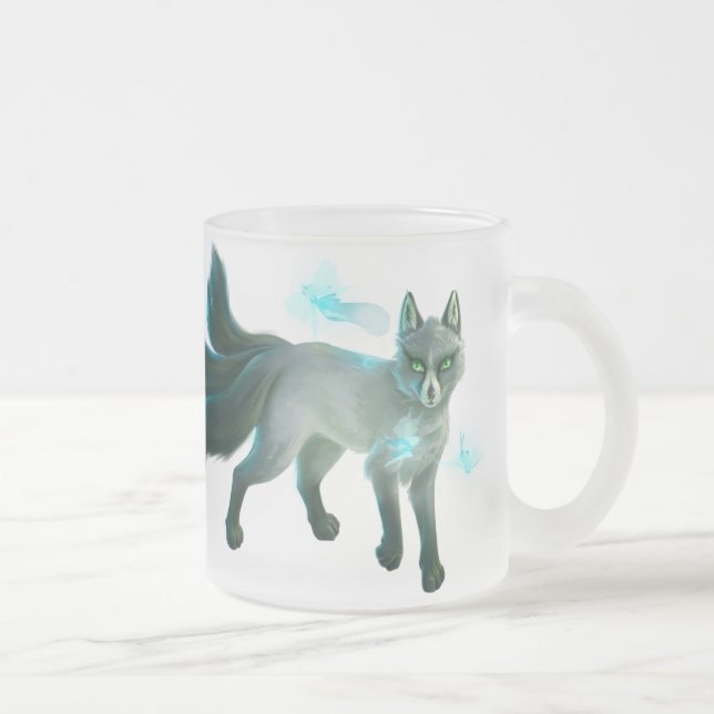 Tasse Givré Fox et fées (Droit)