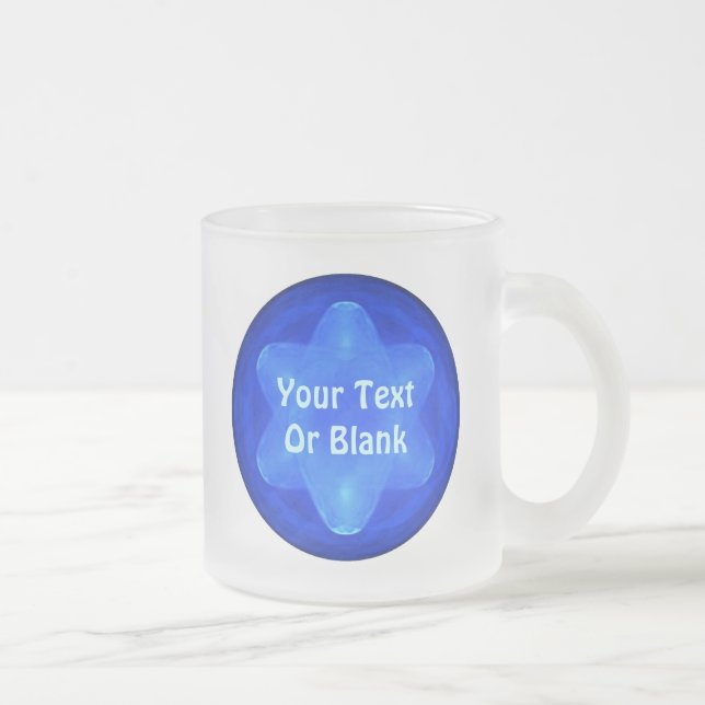 Tasse Givré Fractal Bluestar (Droit)