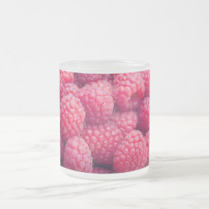 Tasse Givré Framboises fraîches