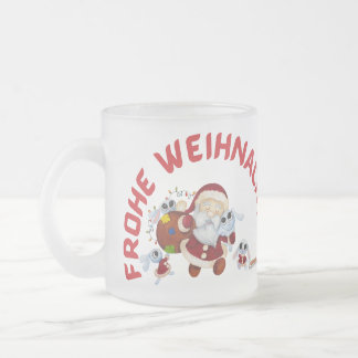 Tasse Givré frohe weihnachten, weihnacht, weihnachte, weihnach