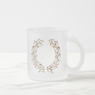 Tasse Givré Fruits de Noël Musique givrée