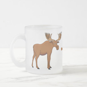 Tasse Givré Funny moose