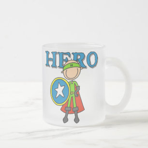 Tasse Givré Garçon Héros avec Bouclier