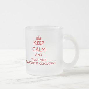 Tasse Givré Gardez le calme et faites confiance à votre