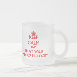 Tasse Givré Gardez le calme et faites confiance à votre