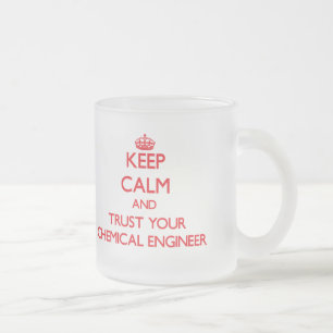 Tasse Givré Gardez le calme et faites confiance à votre
